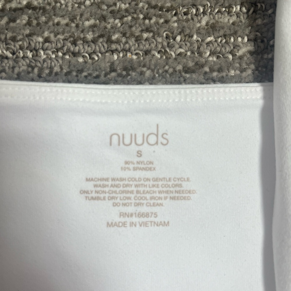 Nuuds square neck bodysuit
